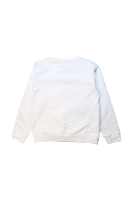 A White Crewneck Sweatshirts from Country Road in size 8Y for girl. (Back View)