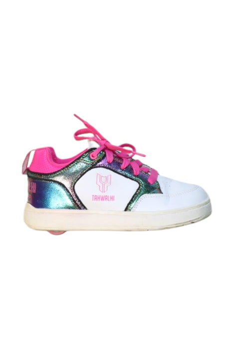 A Multicolour Sneakers from Heelys in size 7Y for girl. (Front View)