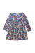 A Multicolour Long Sleeve Dresses from Cath Kidston in size 5T for girl. (Front View)