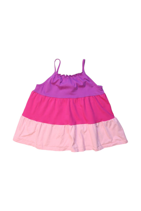 A Multicolour Sleeveless Dresses from Hanna Andersson in size 5T for girl. (Front View)