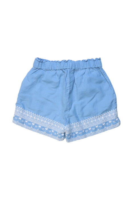 A Blue Shorts from Crewcuts in size 4T for girl. (Back View)