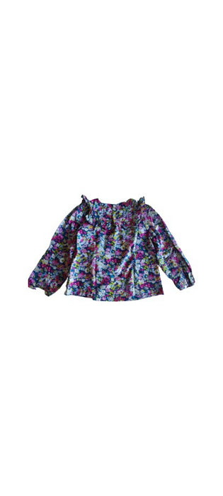 A Multicolour Long Sleeve Tops from Jacadi in size 5T for girl. (Back View)