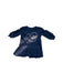 A Navy Long Sleeve Dresses from Ralph Lauren in size 3-6M for girl. (Front View)