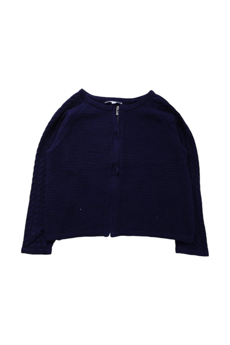 A Navy Cardigans from Jacadi in size 4T for neutral. (Front View)