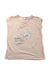 A Beige Short Sleeve Tops from Bonpoint in size 3T for girl. (Front View)