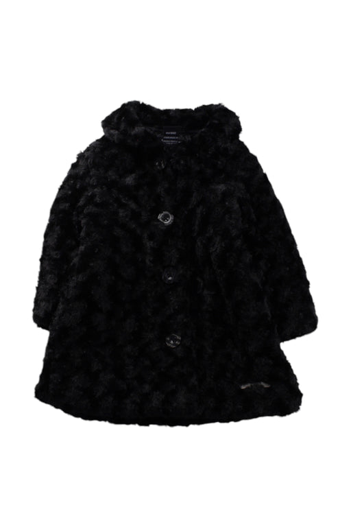 A Black Coats from Calvin Klein in size 2T for girl. (Front View)