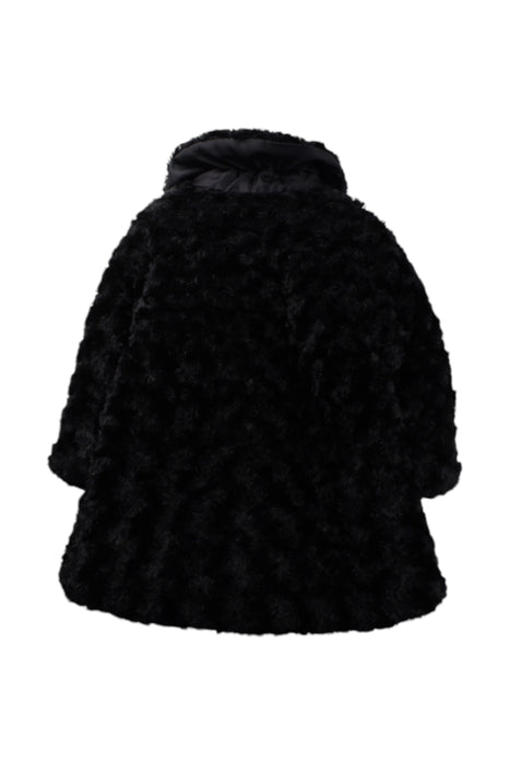 A Black Coats from Calvin Klein in size 2T for girl. (Back View)