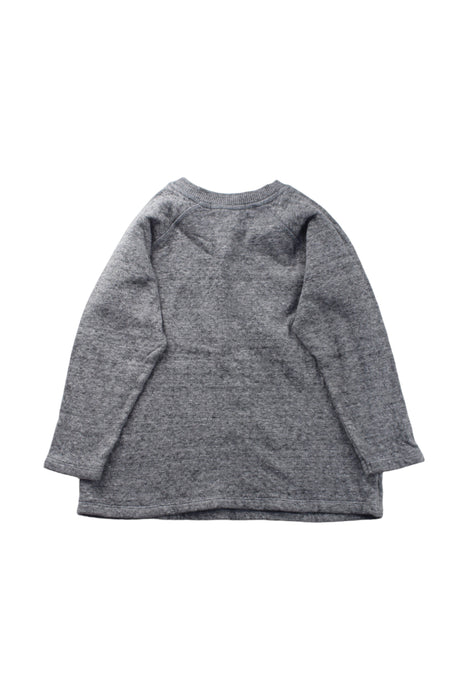 A Grey Long Sleeve T Shirts from Bonpoint in size 4T for neutral. (Back View)