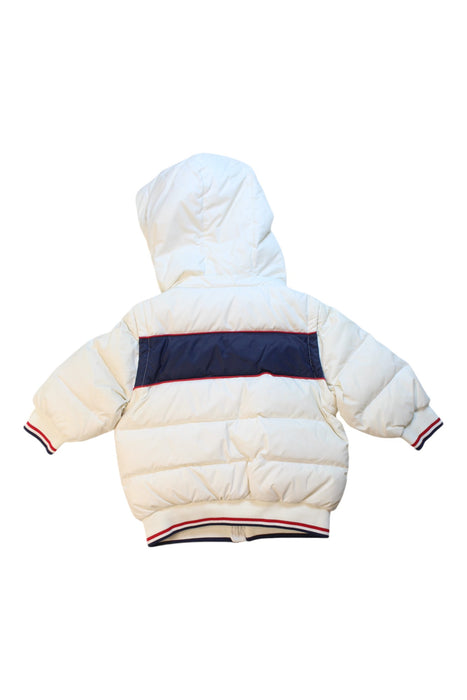 A White Puffer/Quilted Coats & Outerwear from Ferrari in size 12-18M for neutral. (Back View)