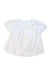 A White Short Sleeve Tops from Jacadi in size 12-18M for girl. (Back View)