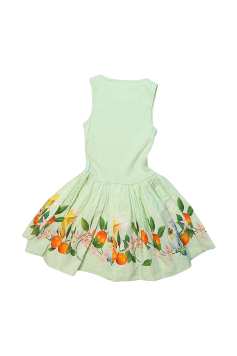 A Multicolour Sleeveless Dresses from Molo in size 3T for girl. (Back View)