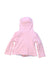 A Pink Zippered Sweatshirts from Jojo Maman Bébé in size 6-12M for girl. (Back View)