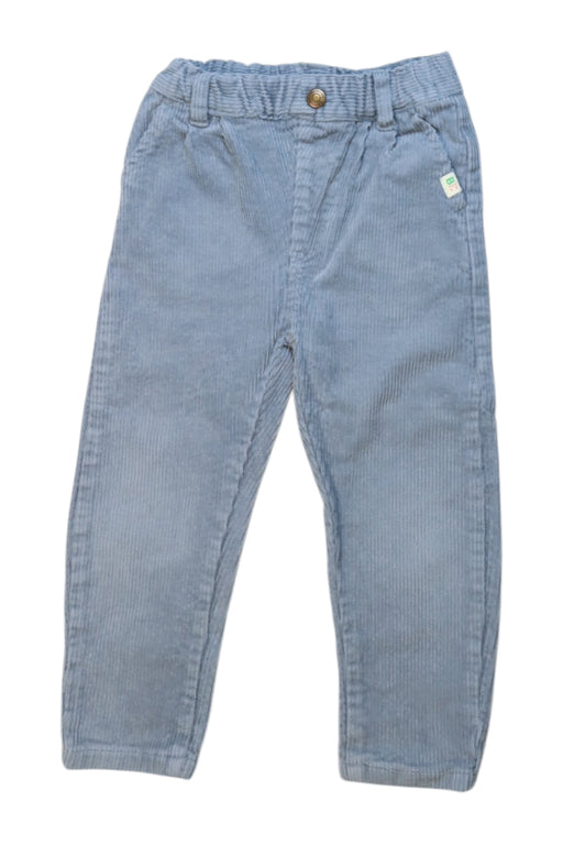 A Blue Casual Pants from BEAMS in size 2T for girl. (Front View)