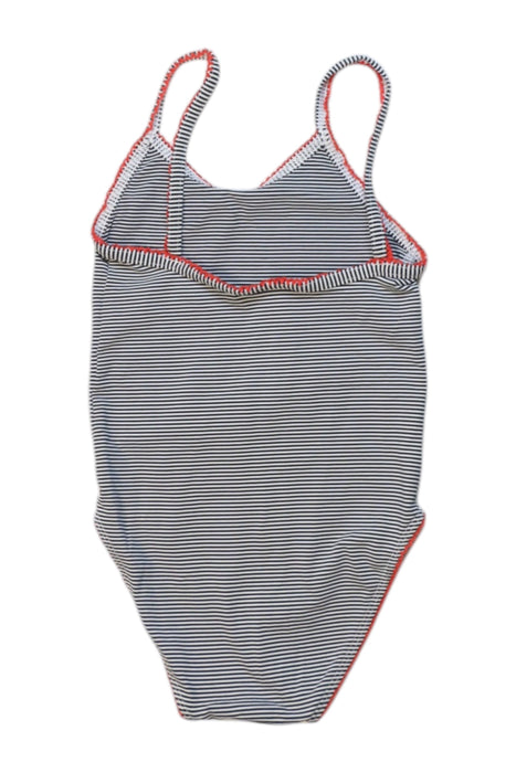 A Navy Swimsuits from Petit Bateau in size 18-24M for girl. (Back View)