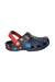 A Multicolour Slip Ons from Crocs in size 4T for girl. (Front View)