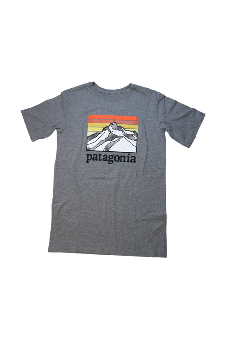 A Grey Short Sleeve T Shirts from Patagonia in size 12Y for boy. (Front View)