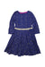 A Blue-Gold Long Sleeve Dresses from Boden in size 9Y for girl. (Front View)