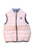 A Pink Puffer/Quilted Coats & Outerwear from Petit Bateau in size 3T for girl. (Front View)