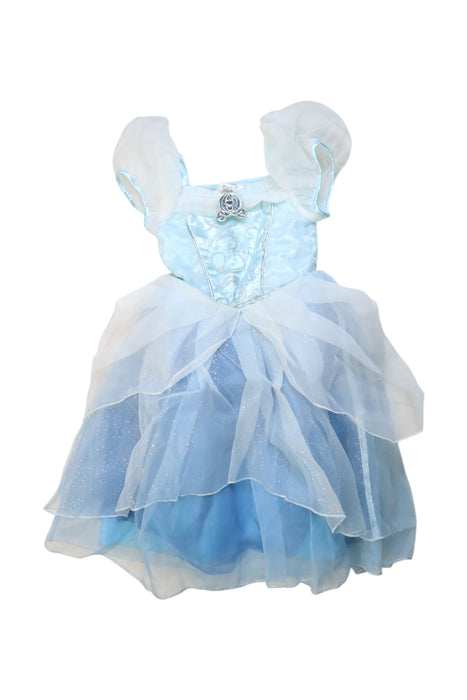 A Blue Halloween Costumes from Retykle in size 4T for girl. (Front View)