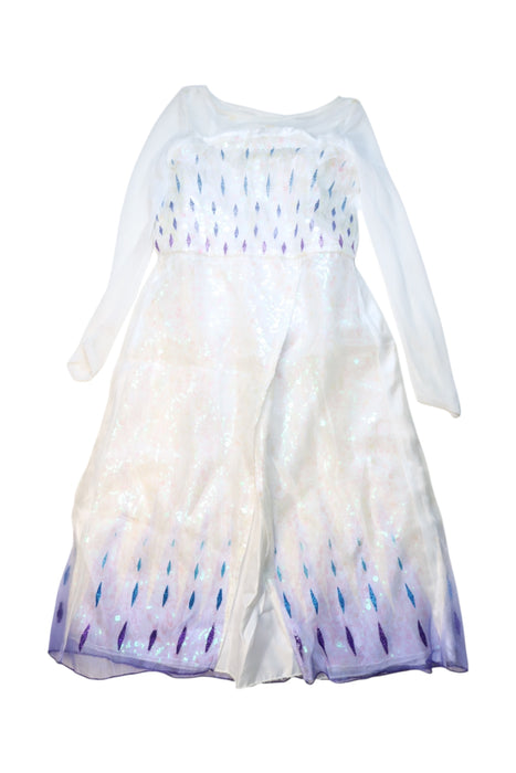 A White Halloween Costumes from Retykle in size 6T for girl. (Front View)