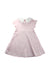 A Pink Short Sleeve Dresses from Balabala in size 5T for girl. (Back View)