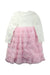 A Pink Long Sleeve Dresses from Balabala in size 5T for girl. (Back View)