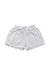 A White Shorts from Petit Bateau in size 4T for neutral. (Front View)