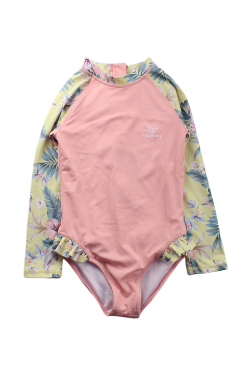 A Multicolor Rash Guards from Billabong in size 5T for girl. (Front View)