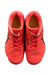 A Red Sneakers from ASICS in size 7Y for neutral. (Back View)