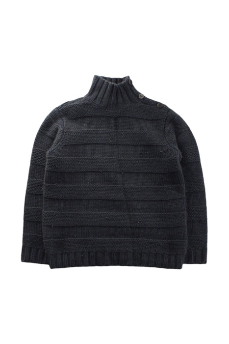 A Black Knit Sweaters from Bonpoint in size 4T for neutral. (Front View)