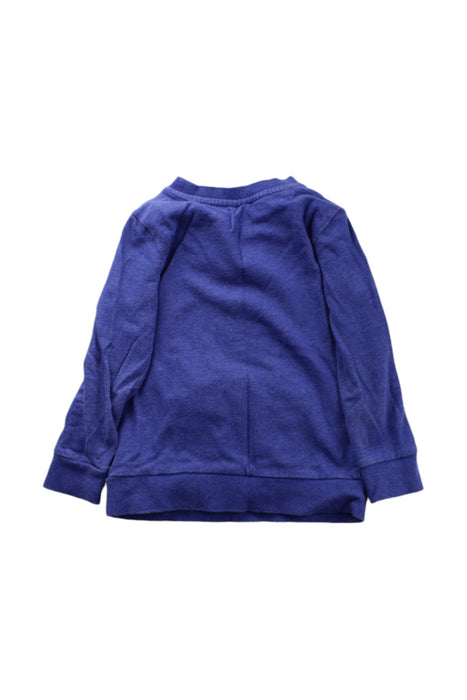 A Blue Crewneck Sweatshirts from Seed in size 4T for neutral. (Back View)