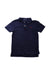 A Navy Short Sleeve Polos from Polo Ralph Lauren in size 5T for boy. (Front View)