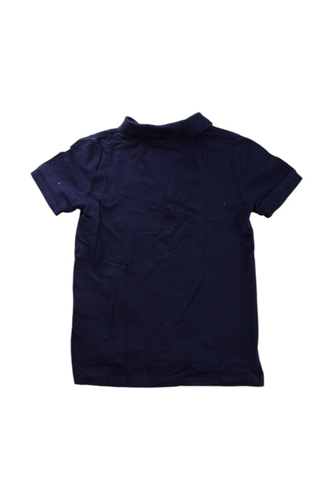 A Navy Short Sleeve Polos from Polo Ralph Lauren in size 5T for boy. (Back View)