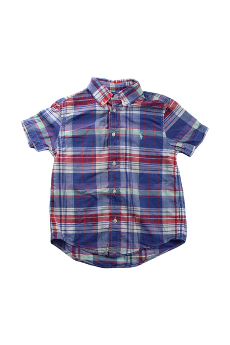 A Multicolor Short Sleeve Shirts from Ralph Lauren in size 5T for boy. (Front View)