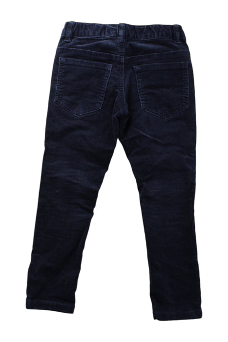 A Navy Casual Pants from Cyrillus in size 5T for boy. (Back View)