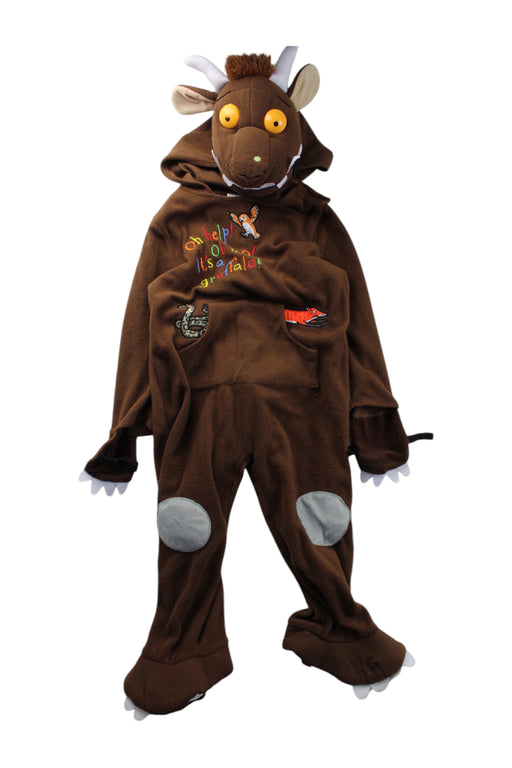 A Brown Halloween Costumes from Gruffalo in size 4T for neutral. (Front View)