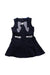 A Navy Sleeveless Dresses from Nicholas & Bears in size 4T for girl. (Front View)