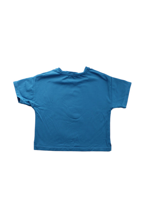 A Blue Short Sleeve T Shirts from Moody Tiger in size 2T for neutral. (Back View)