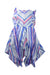 A Multicolour Sleeveless Dresses from Monsoon in size 3T for girl. (Back View)