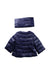 A Navy Puffer/Quilted Coats & Outerwear from Nicholas & Bears in size 8Y for girl. (Back View)