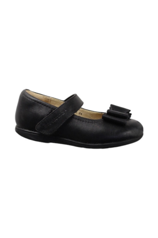 A Black Flats from Dr. Kong in size 3T for girl. (Front View)