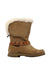 A Brown Winter Boots from UGG in size 10Y for neutral. (Front View)