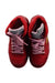 A Red Sneakers from Air Jordan in size 5T for neutral. (Back View)