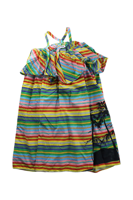 A Multicolour Sleeveless Dresses from MSGM in size 10Y for girl. (Front View)