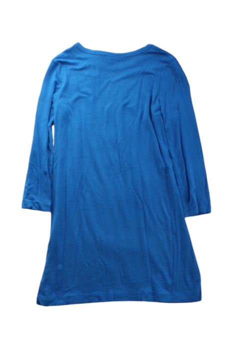 A Blue Long Sleeve Dresses from Sonia Rykiel in size 6T for girl. (Back View)