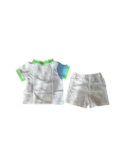 A White Shorts Sets from Jacadi in size 3T for boy. (Back View)