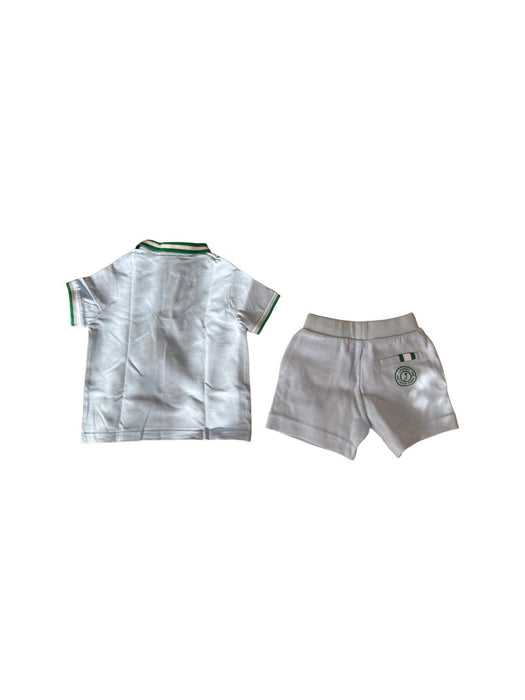 A White Shorts Sets from Jacadi in size 3T for boy. (Back View)