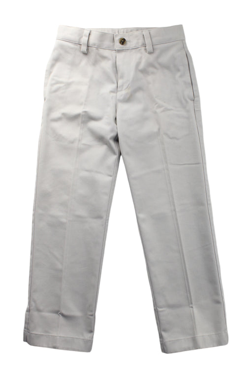 A White Dress Pants from Brooks Brothers in size 6T for boy. (Front View)