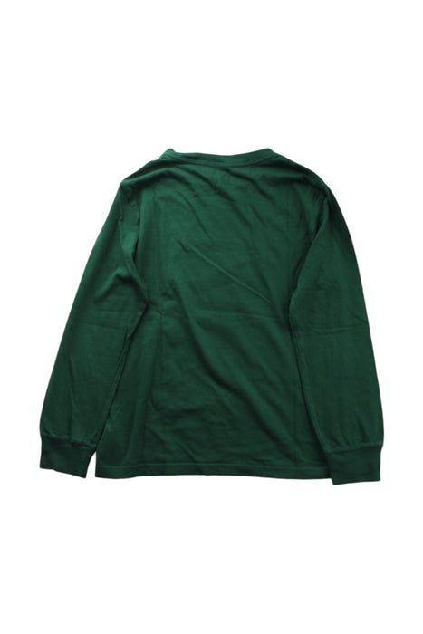 A Green Long Sleeve T Shirts from Polo Ralph Lauren in size 7Y for boy. (Back View)