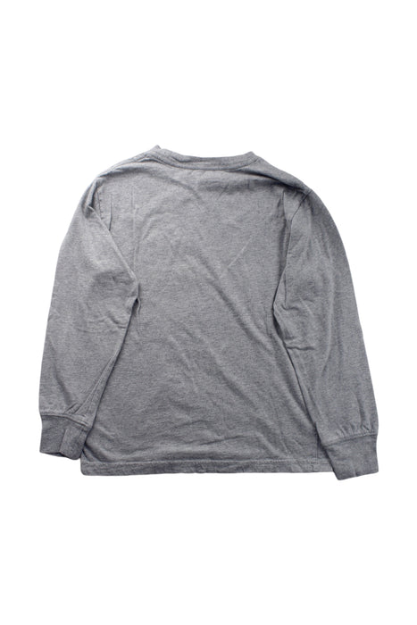 A Grey Long Sleeve T Shirts from Polo Ralph Lauren in size 8Y for neutral. (Back View)